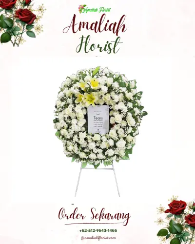 Krans Bunga Duka Cita di Oebobo